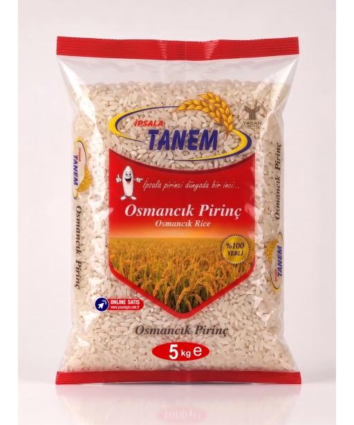 5000 gr Osmancık Pirinç - İpsala Tanem	